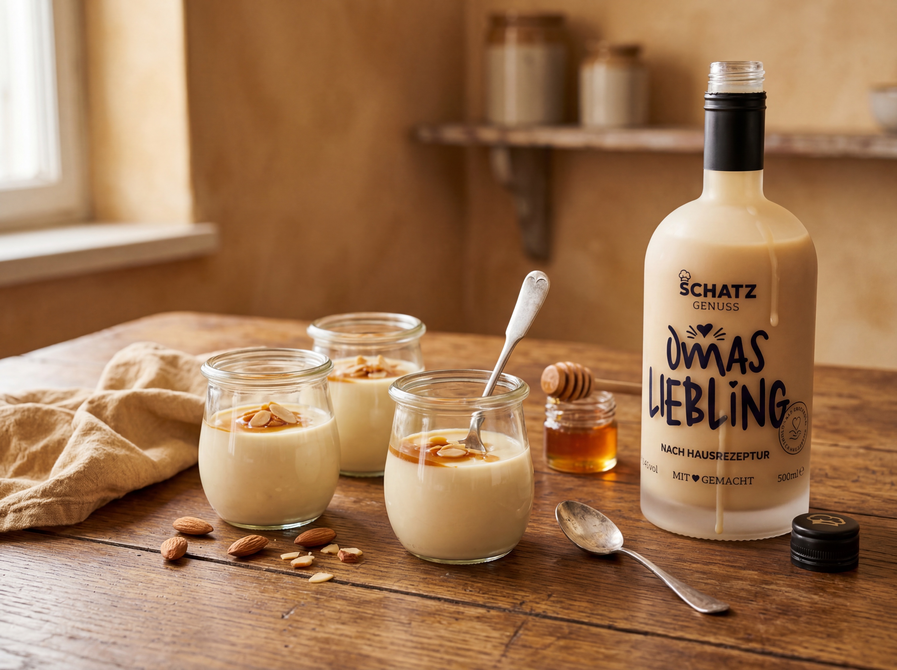 Eierlikör Panna Cotta